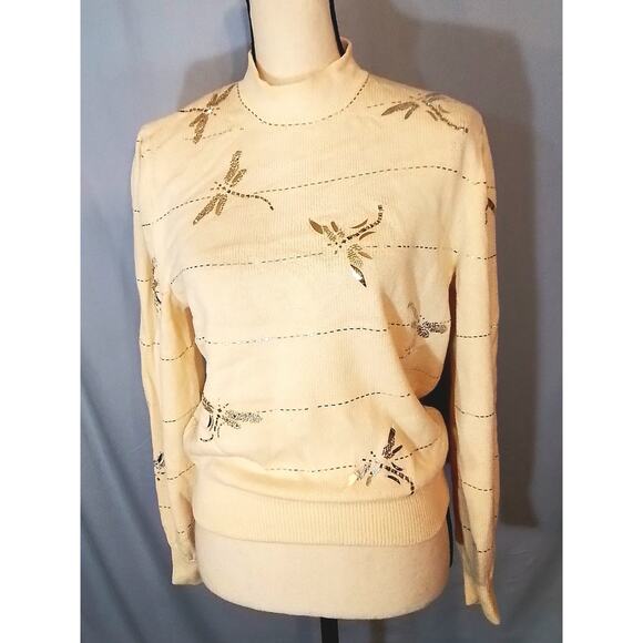 ST. John evening: By Marie Gray: Cream Sweater - Picture 1 of 9